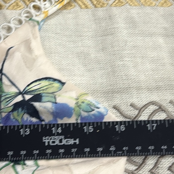 (T6) NEW Foxiedox Ressie Blue Floral Dress with Ruffles Size S - Picture 8 of 16